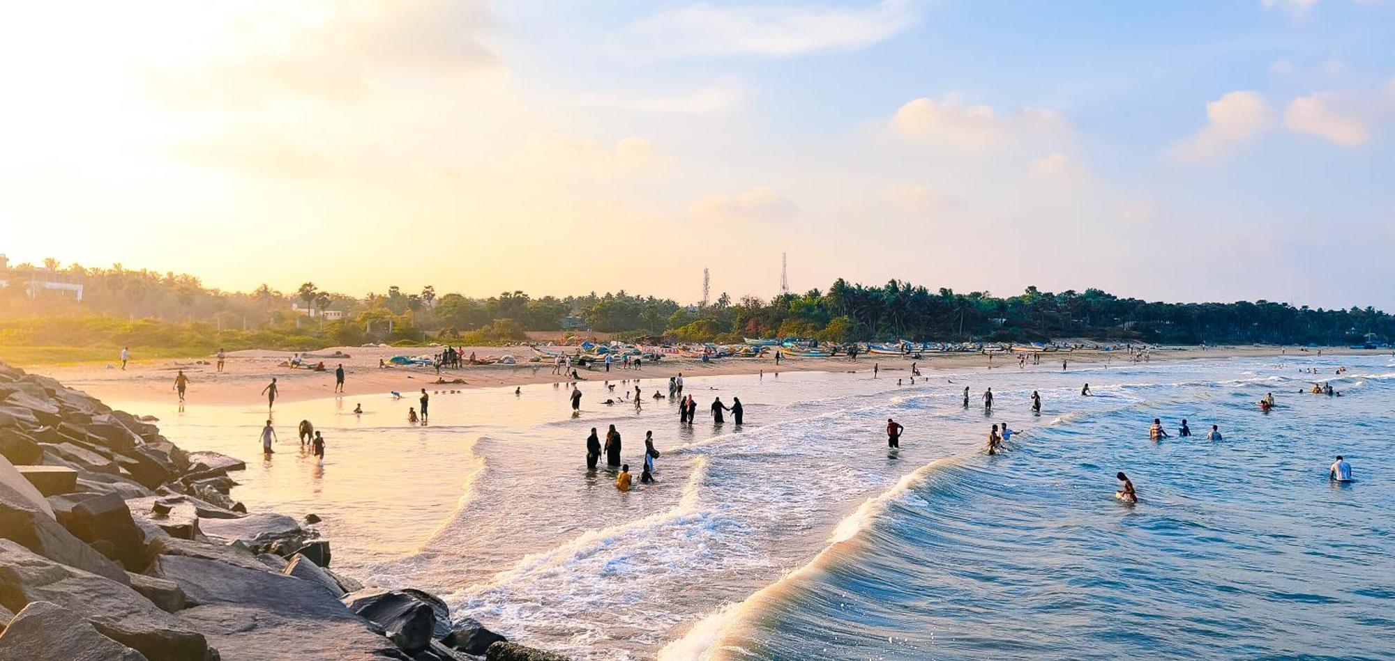 Serenity Sands Beach Resort ปอนดิเชอรี ภายนอก รูปภาพ